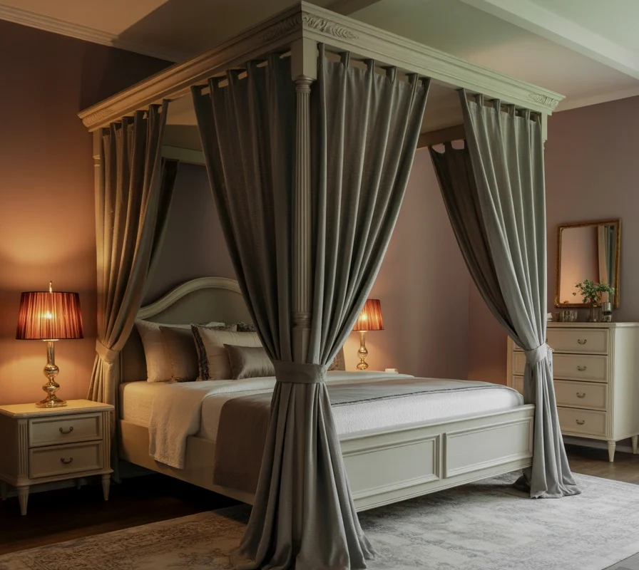 Canopy Bedroom Furniture Set