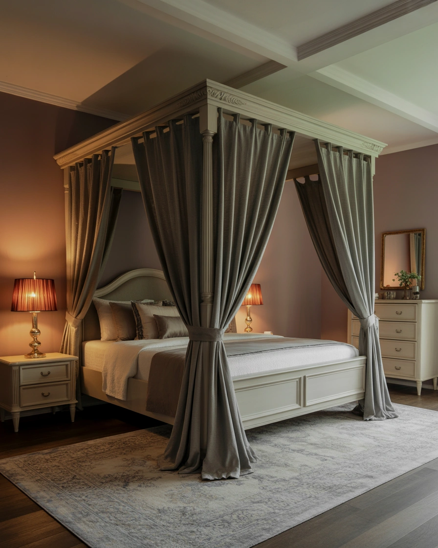 Canopy Bedroom Furniture Set