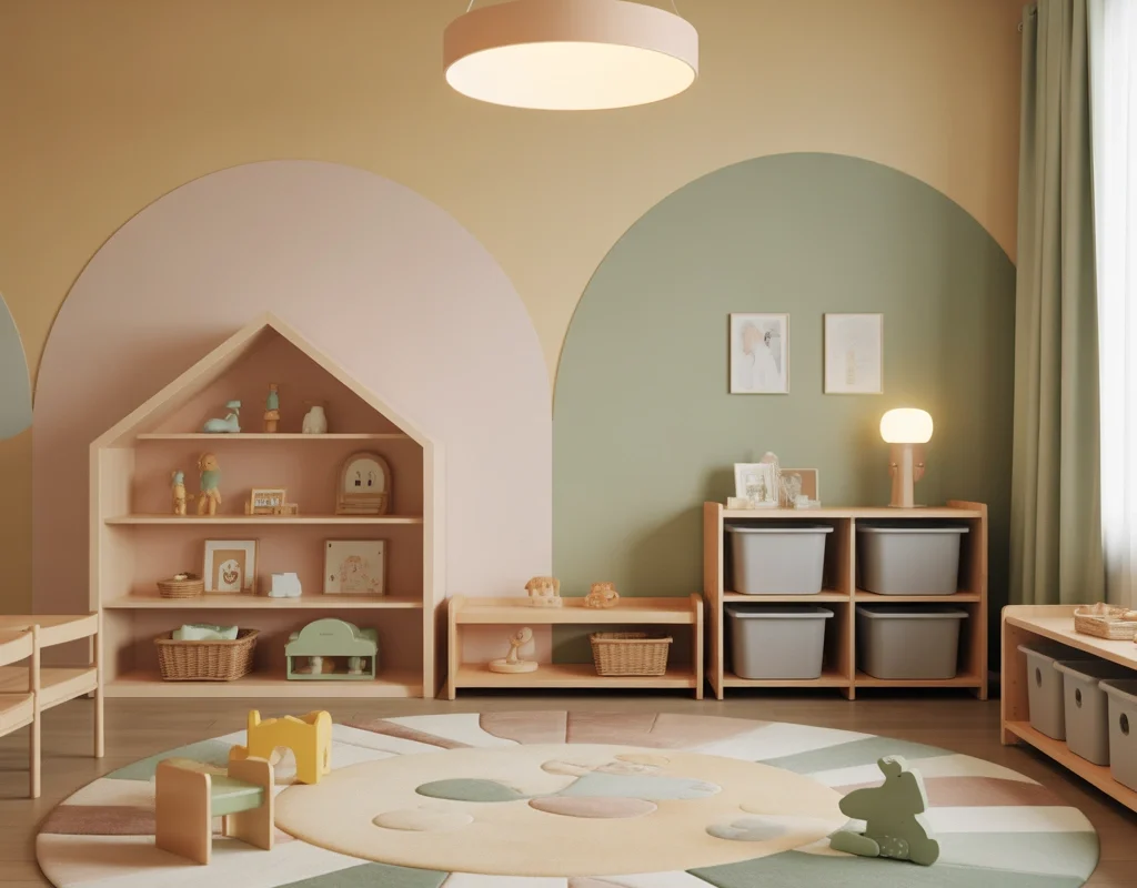 Choose a Soft and Calming Color Scheme