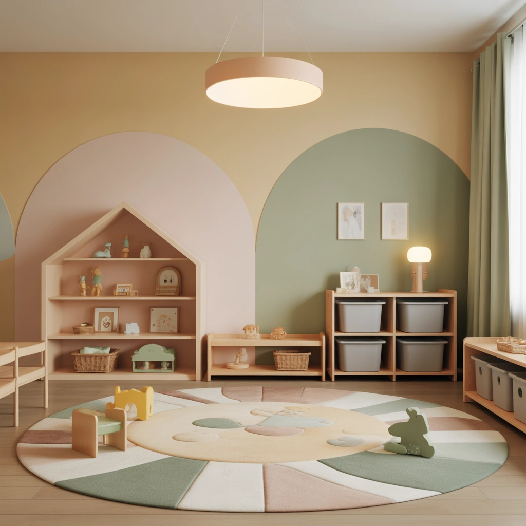 Choose a Soft and Calming Color Scheme