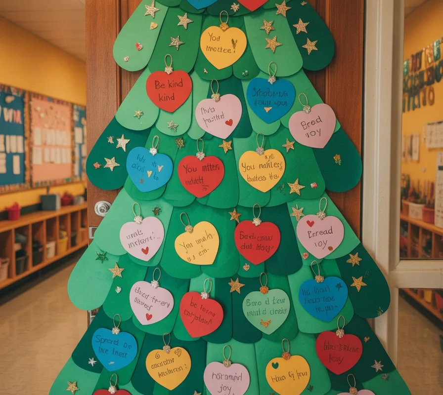 Christmas Kindness Tree Door Decoration