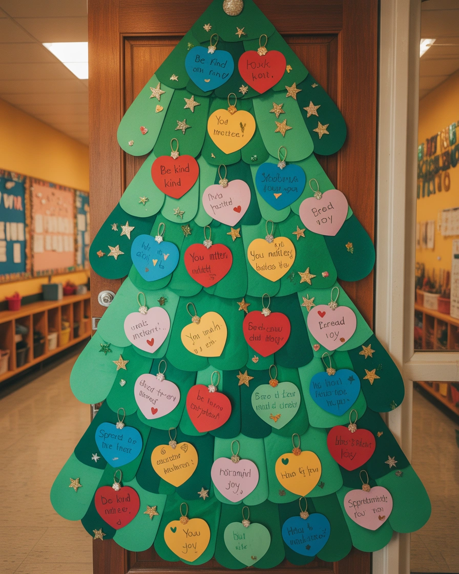 Christmas Kindness Tree Door Decoration