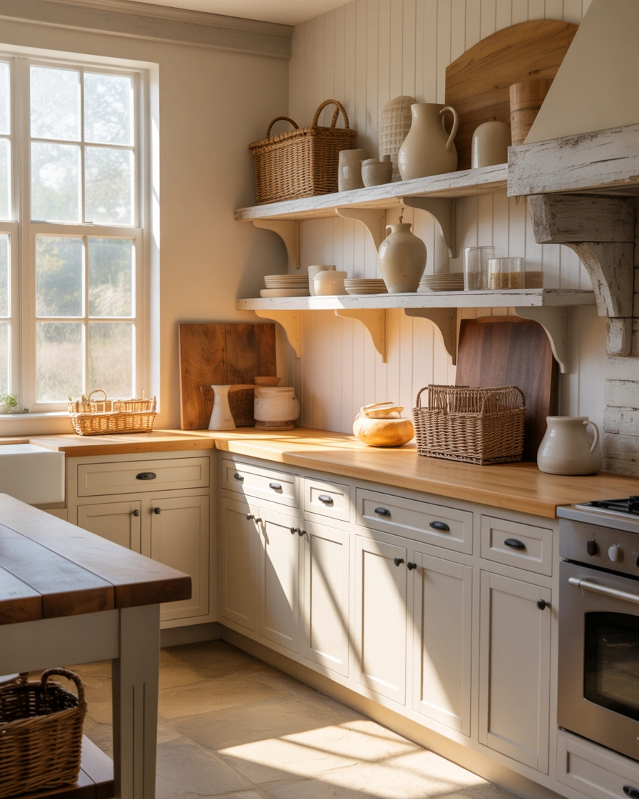 Create A Farmhouse Style Cabinet Top Display