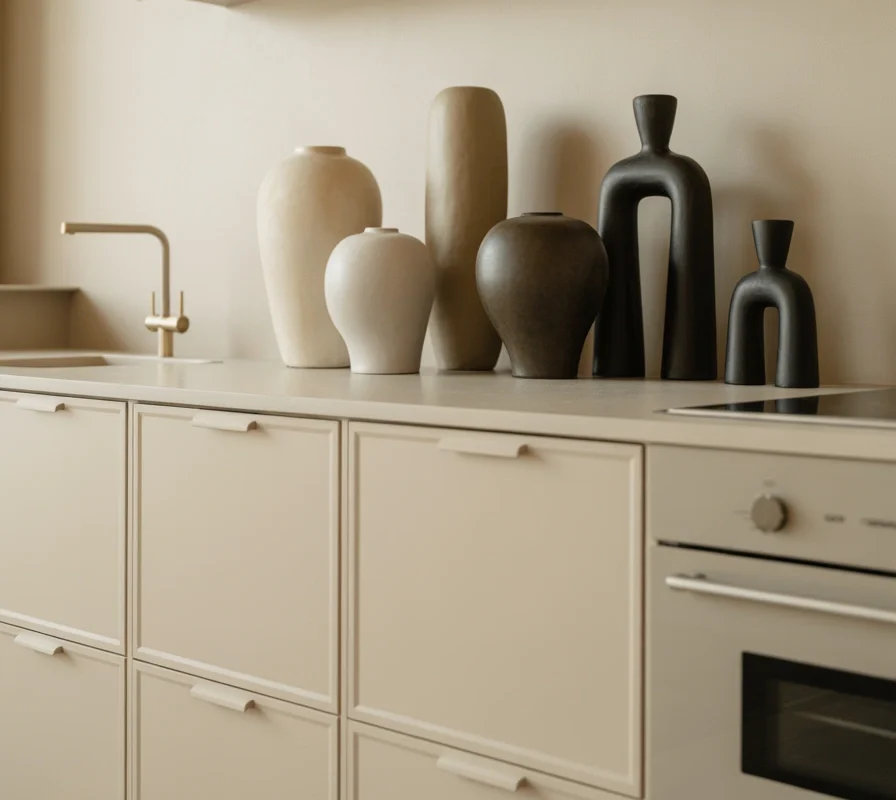 Create A Modern Minimalist Cabinet Top Display