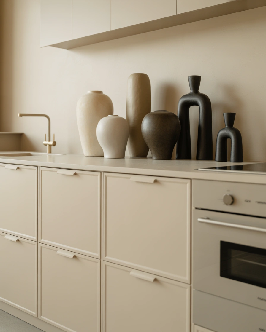 Create A Modern Minimalist Cabinet Top Display