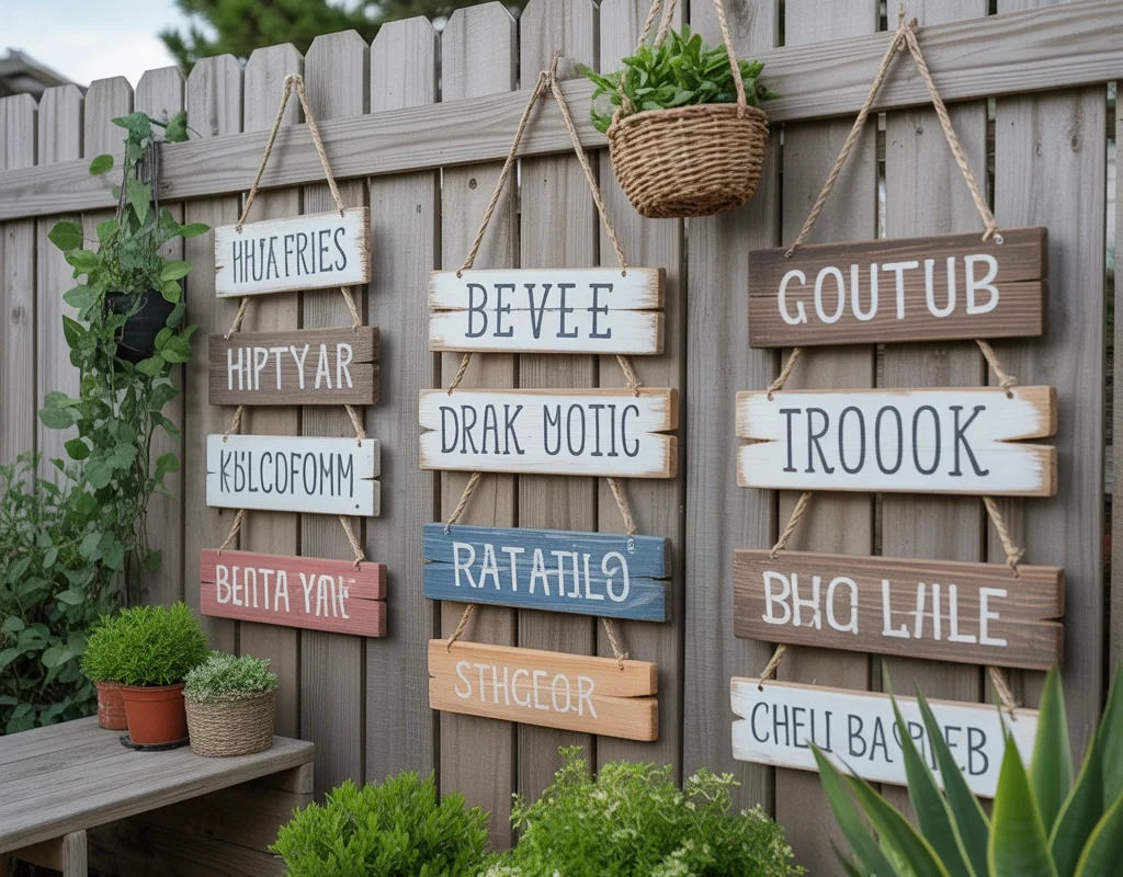 Create DIY Outdoor Wall Art With Recycled Materials