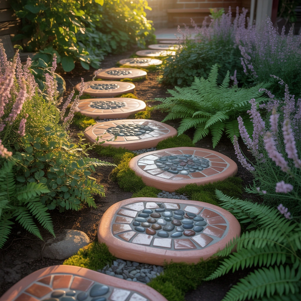 Create Handmade Garden Stepping Stones