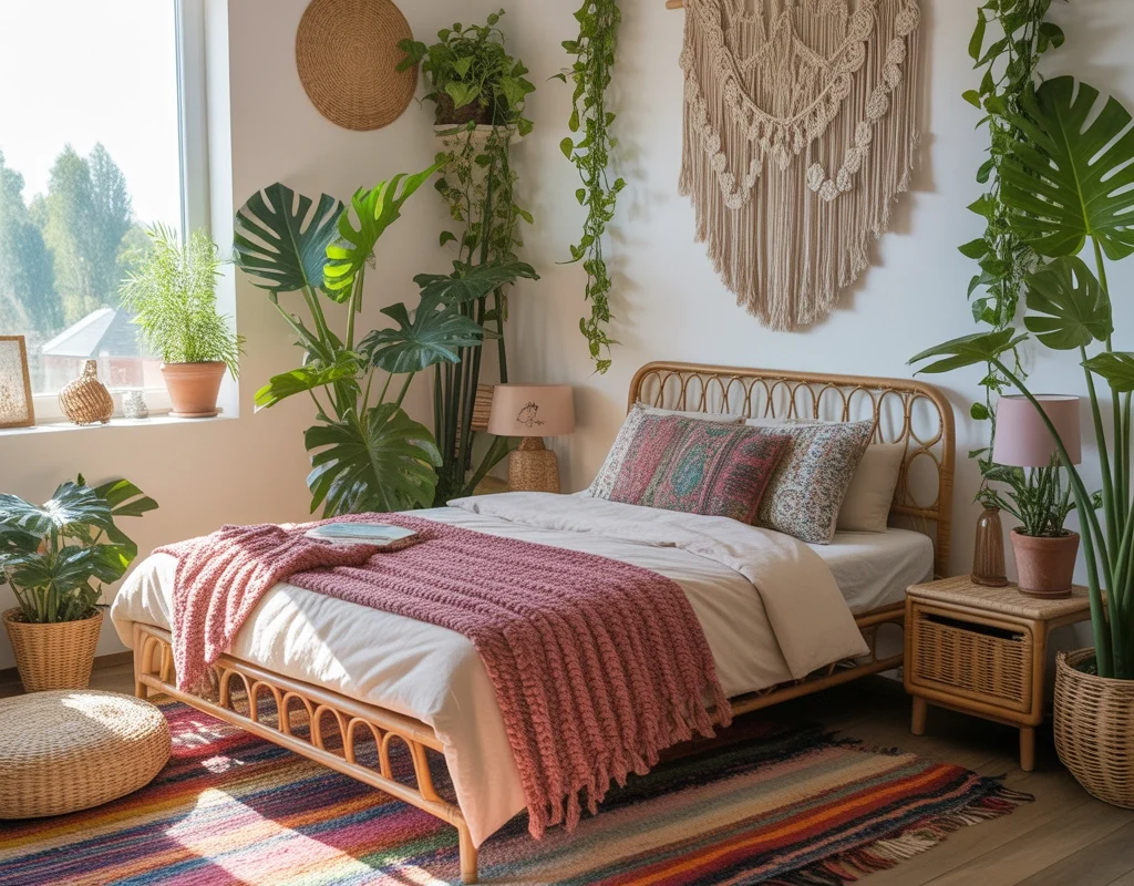 Create a Bohemian Bedroom Full of Creativity and Personality