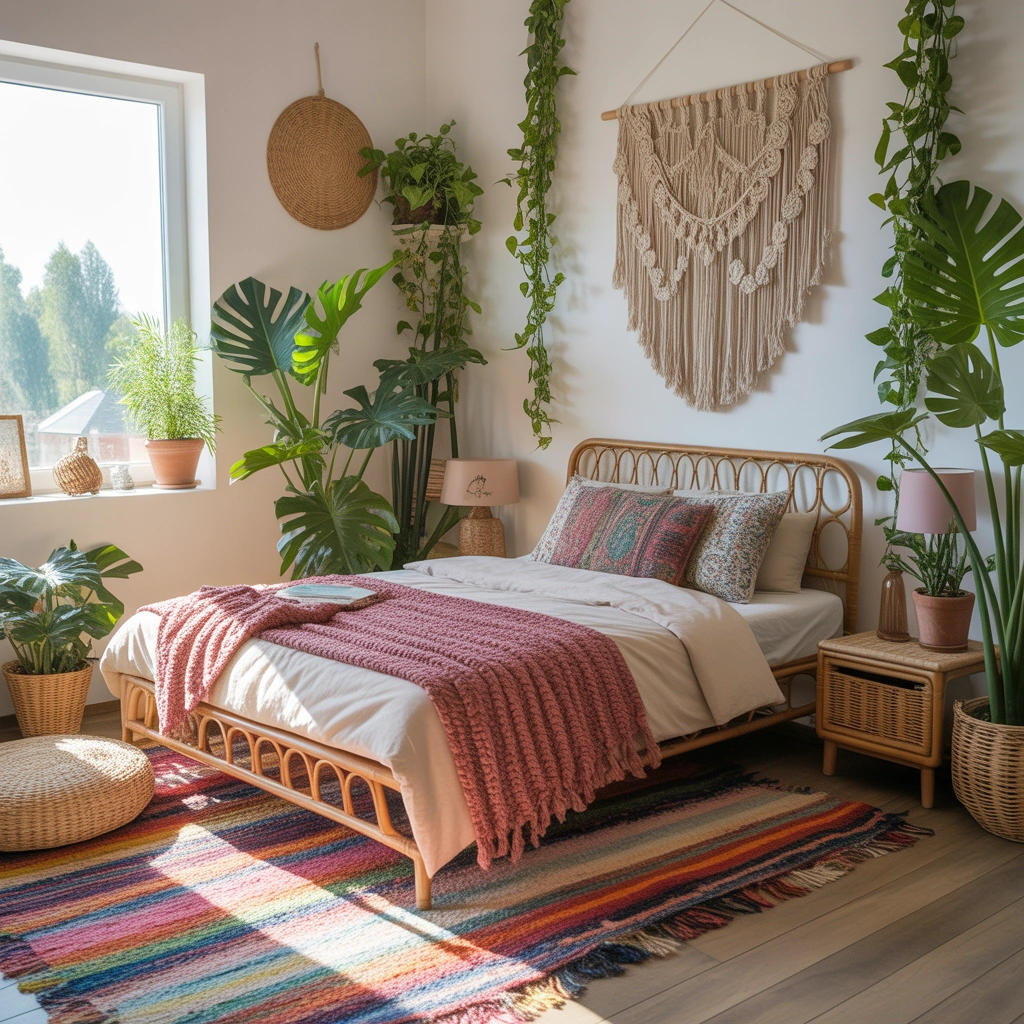 Create a Bohemian Bedroom Full of Creativity and Personality