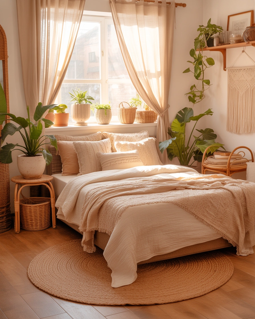 Create a Boho Bedroom Plant Collection