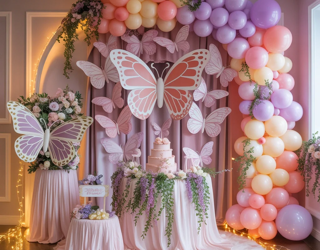 Create a Butterfly Themed Birthday Decoration for a Dreamy Celebration