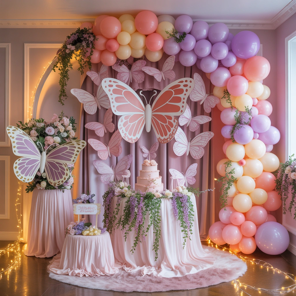 Create a Butterfly Themed Birthday Decoration for a Dreamy Celebration