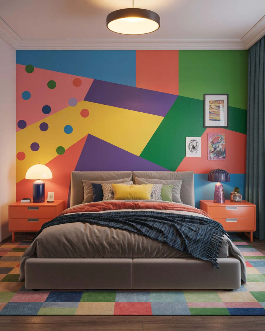 Create a Color Explosion With Bright and Bold Walls