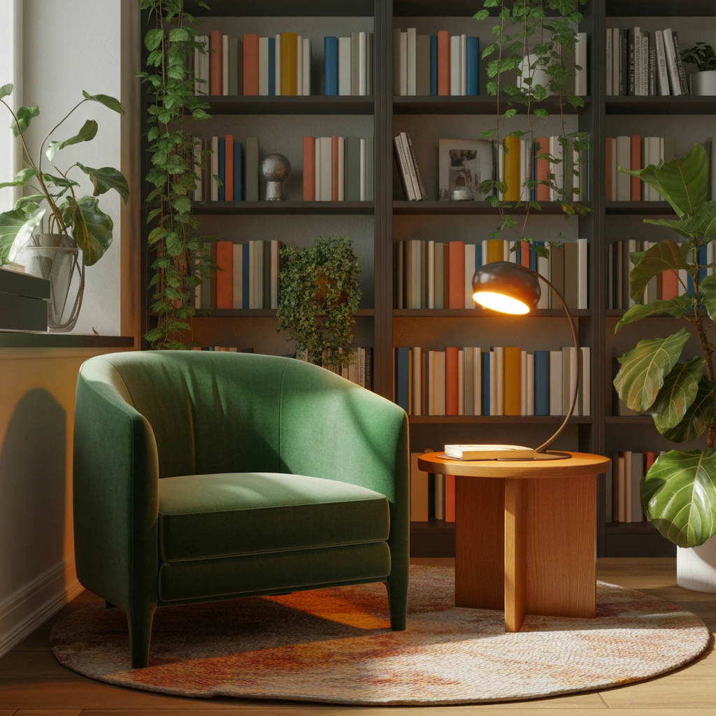 Create a Colourful Reading Corner