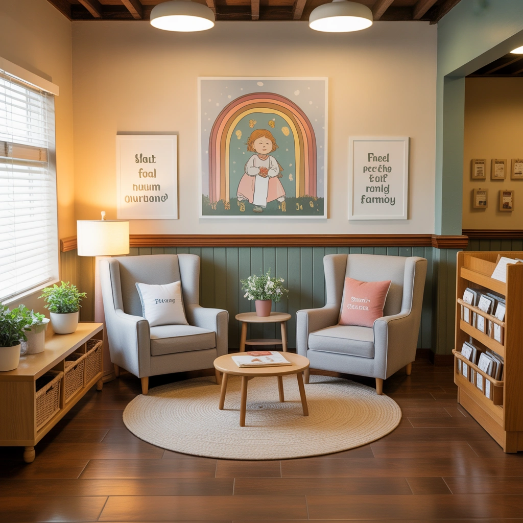 Create a Comfortable Parent and Caregiver Area