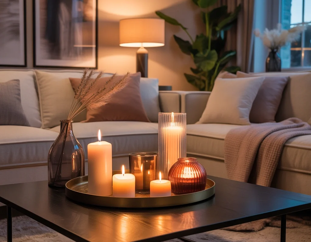 Create a Cozy Atmosphere With Candles and Candle Holders