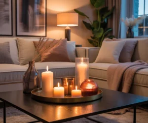 Create a Cozy Atmosphere With Candles and Candle Holders