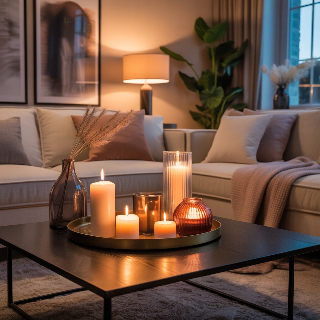 Create a Cozy Atmosphere With Candles and Candle Holders