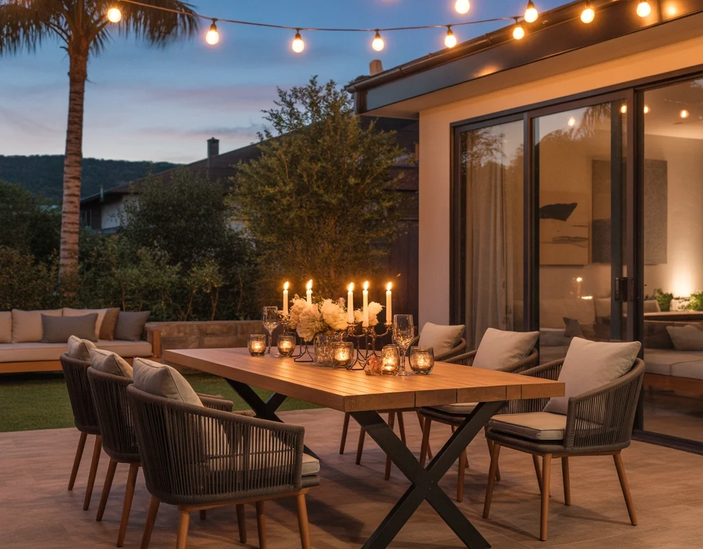Create a Cozy Atmosphere With Outdoor Table Lighting