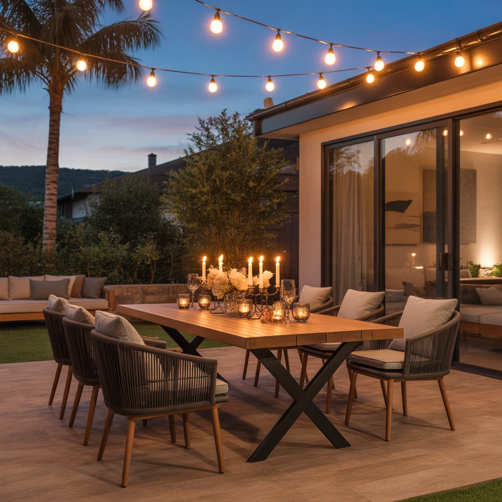 Create a Cozy Atmosphere With Outdoor Table Lighting