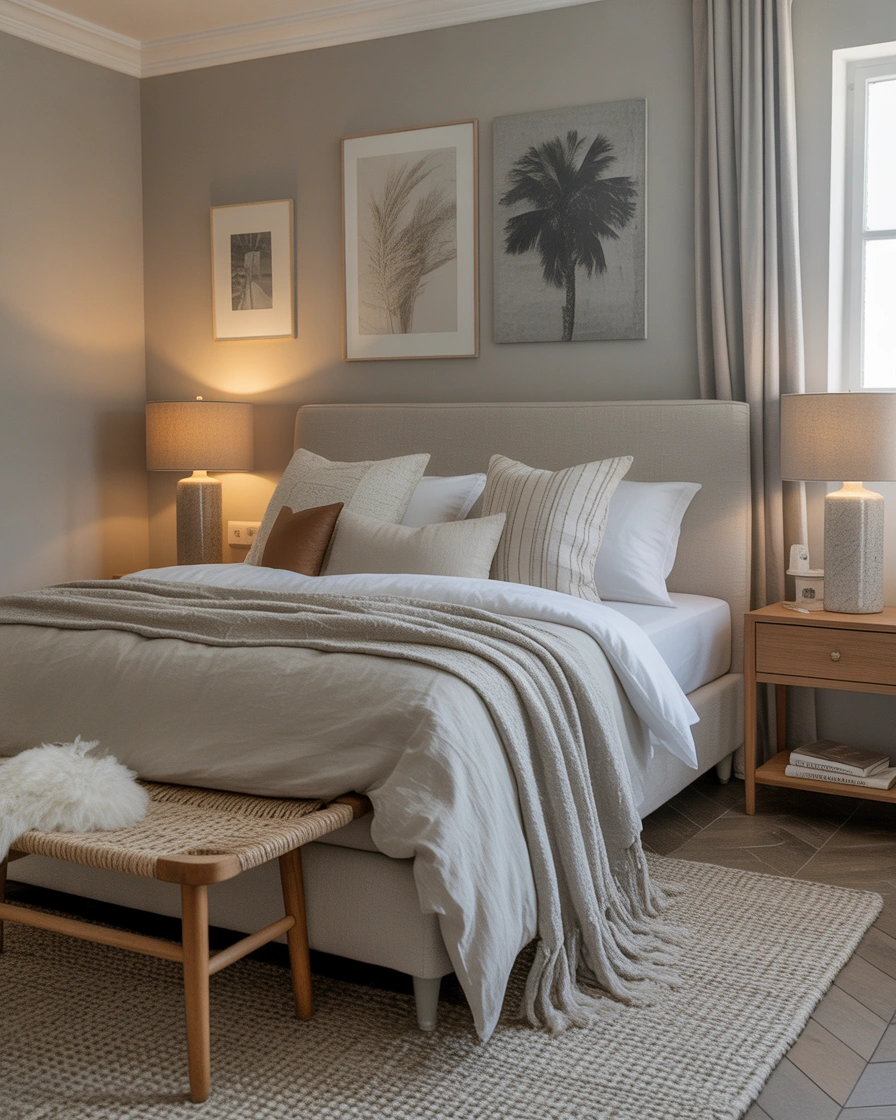 Create a Cozy Bed Styling With Layers and Decorative Pillows