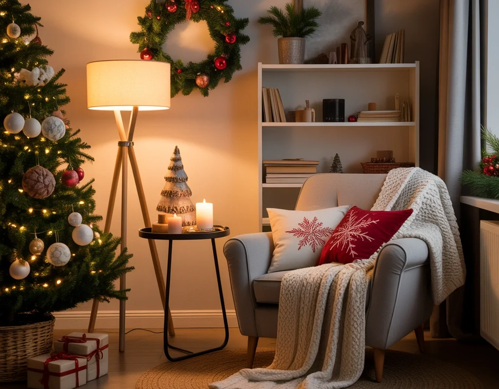 Create a Cozy Christmas Reading and Relaxation Corner