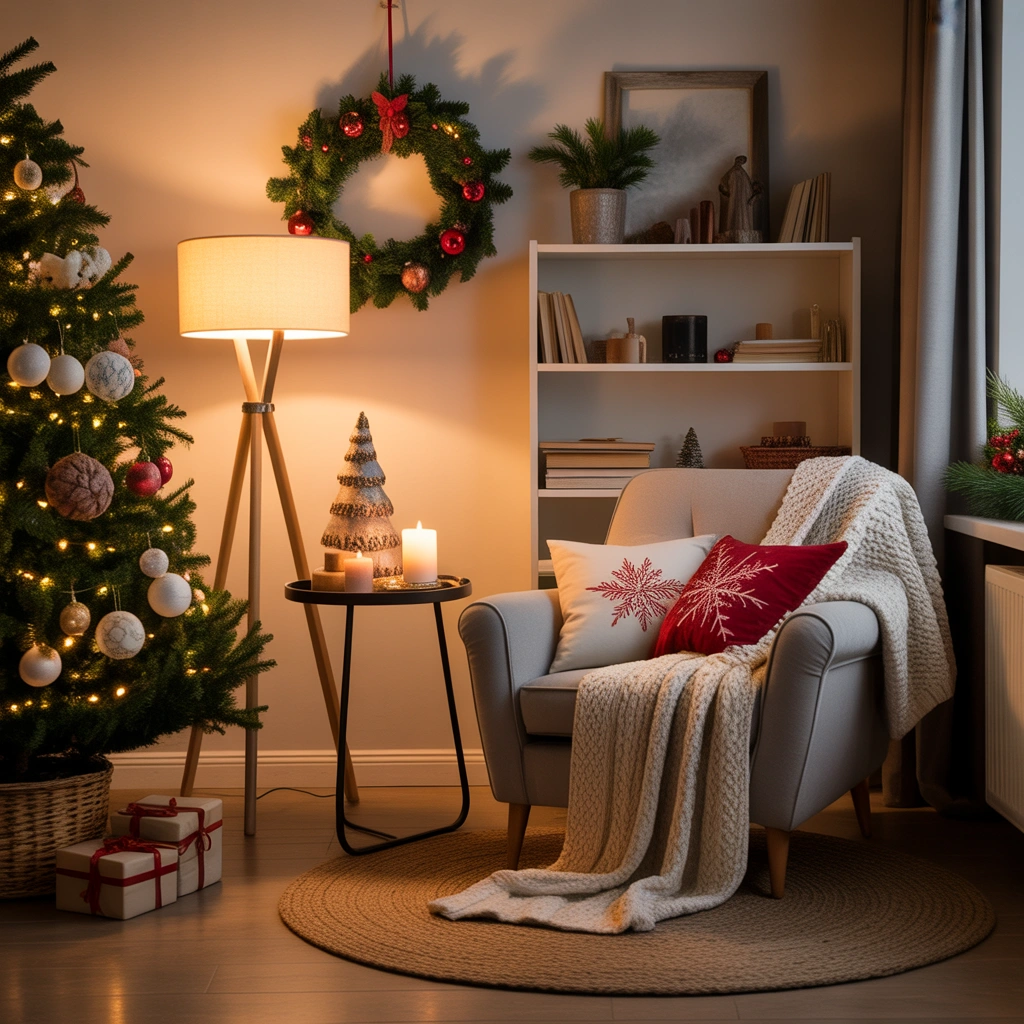 Create a Cozy Christmas Reading and Relaxation Corner