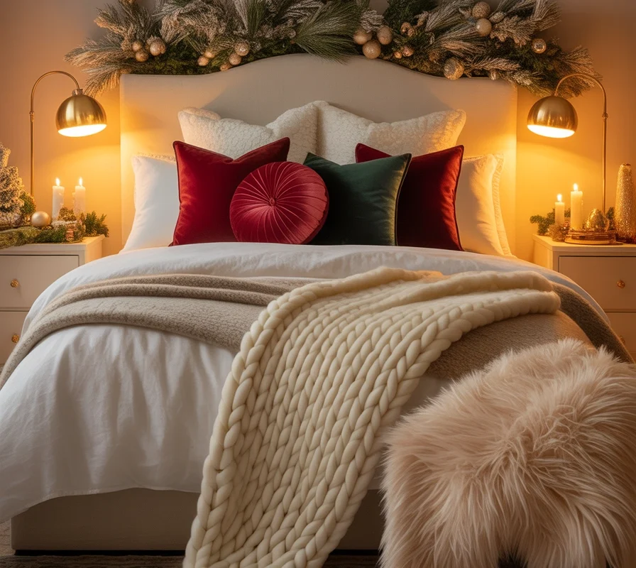 Create a Cozy Holiday Bedding Layer With Seasonal Textures