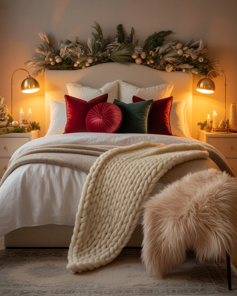 Create a Cozy Holiday Bedding Layer With Seasonal Textures