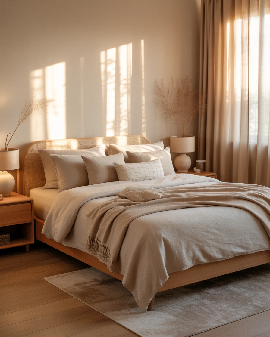Create a Cozy Neutral Color Palette for a Calm Aesthetic Room