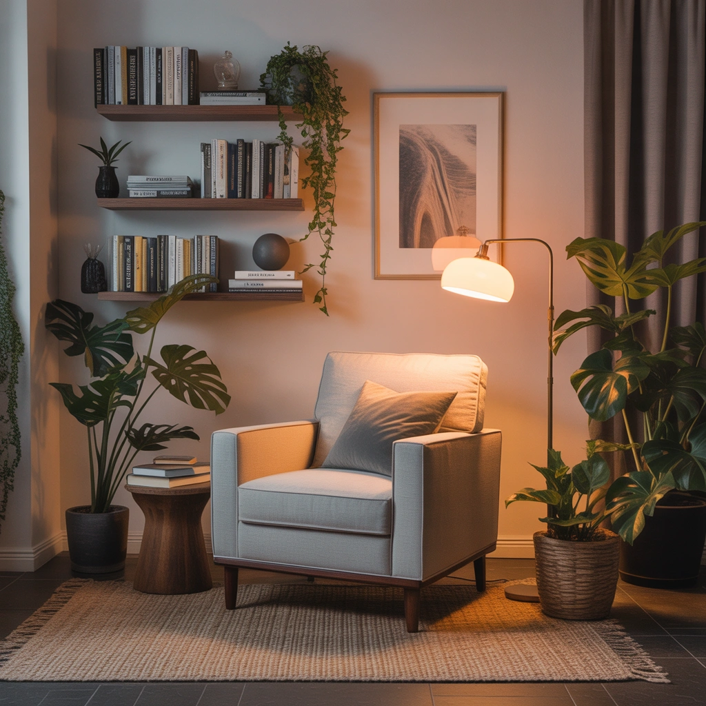 Create a Cozy Reading Corner With Wall Decor
