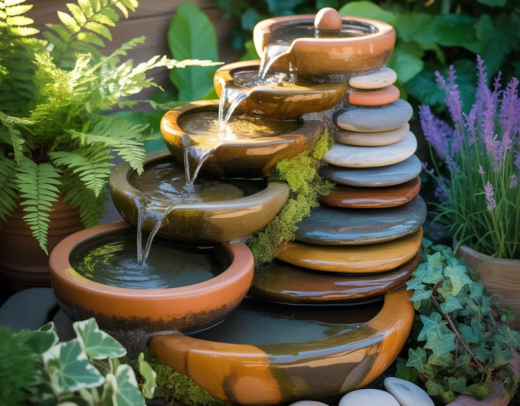 Create a DIY Outdoor Water Feature