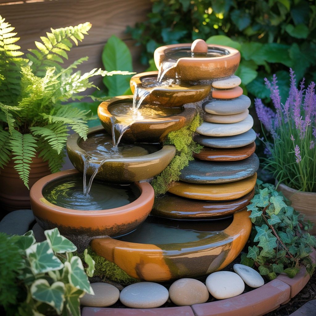 Create a DIY Outdoor Water Feature