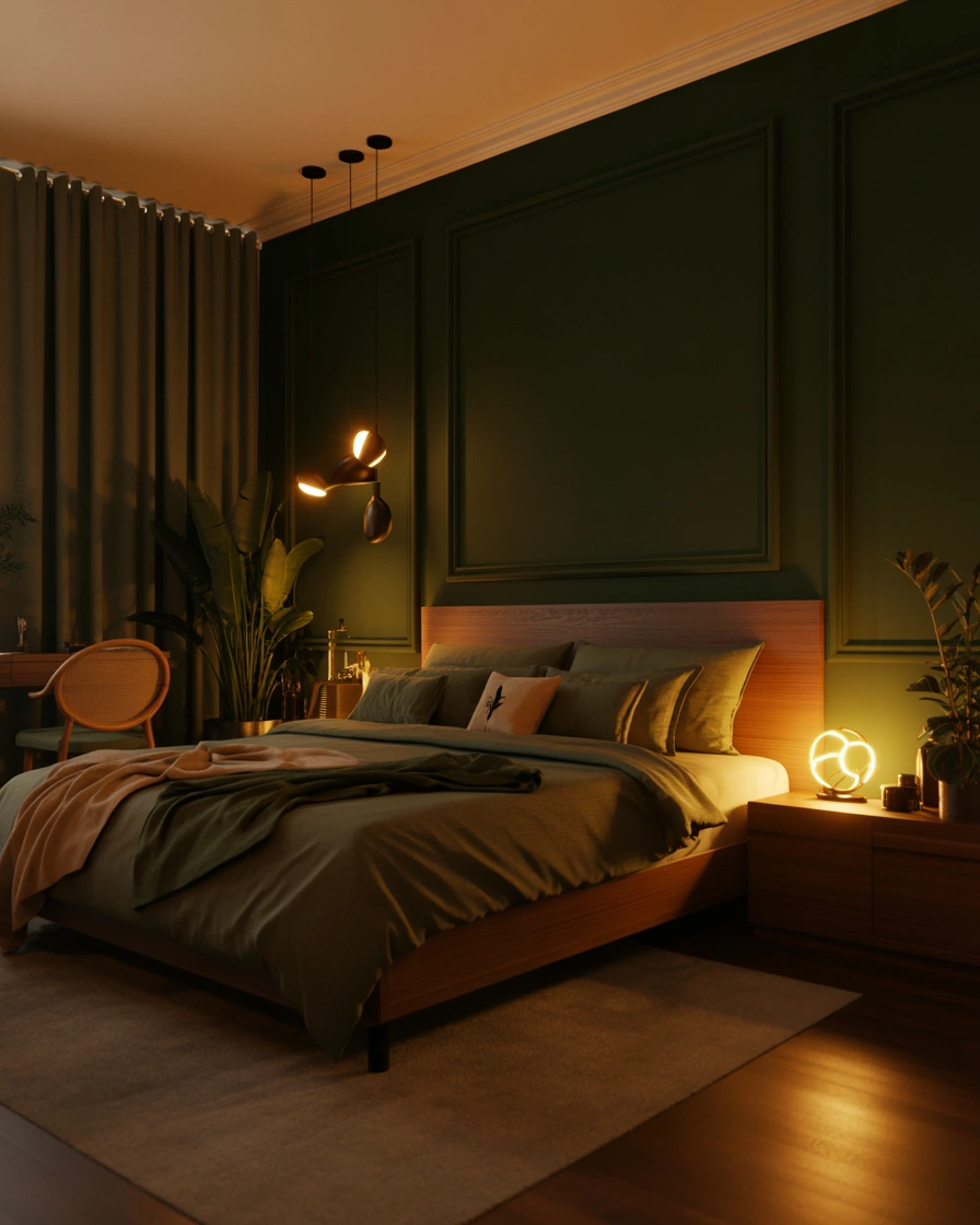 Create a Dark and Moody Aesthetic Room Design