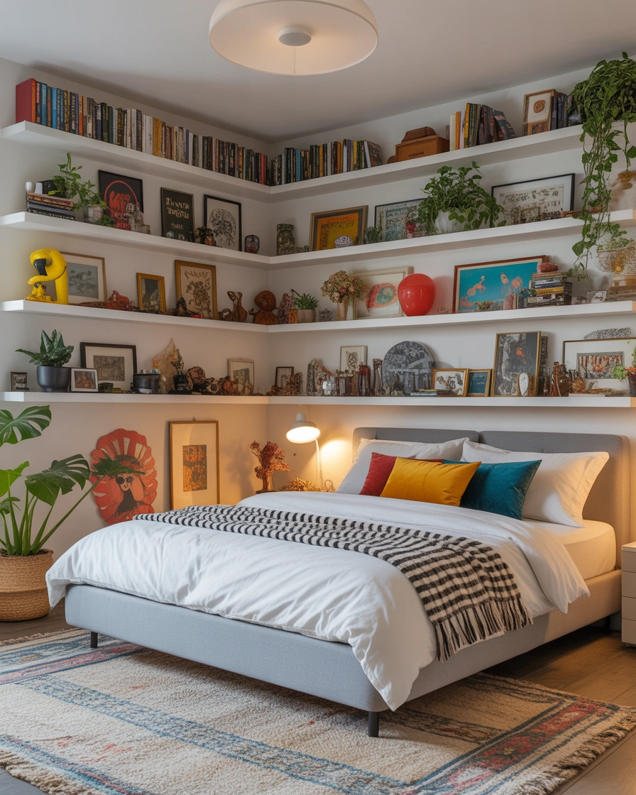 Create a Fun Accent Corner With Personal Collections