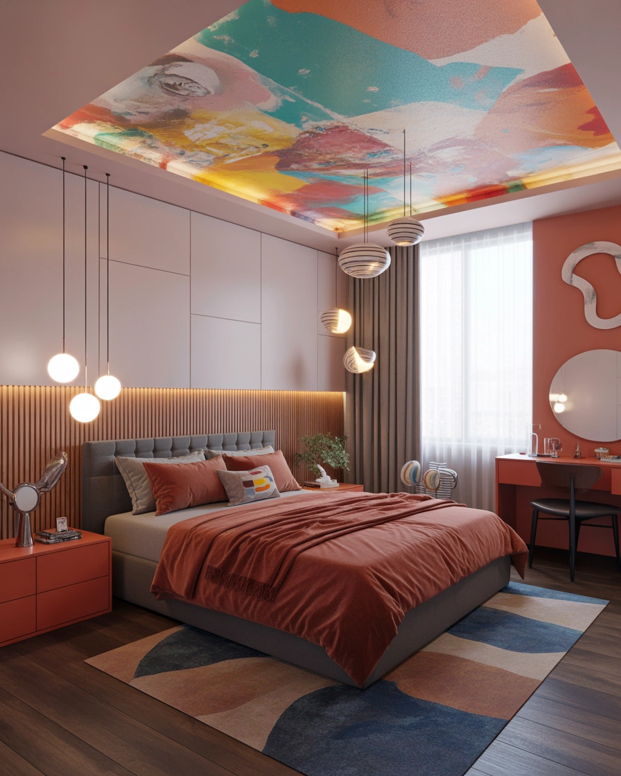 Create a Funky Ceiling Design That Gets Attention