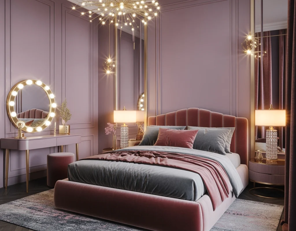 Create a Glamorous Bedroom With Elegant Feminine Touches