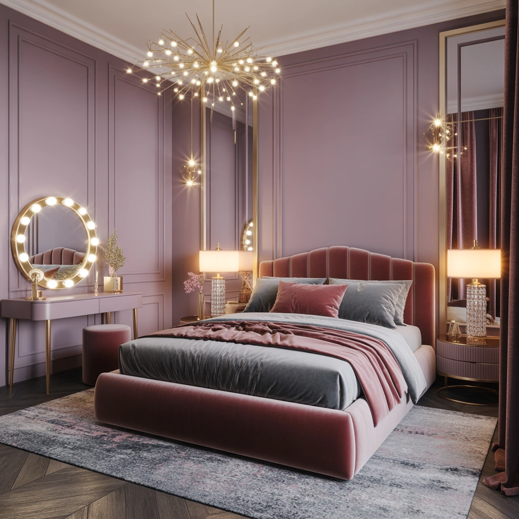 Create a Glamorous Bedroom With Elegant Feminine Touches
