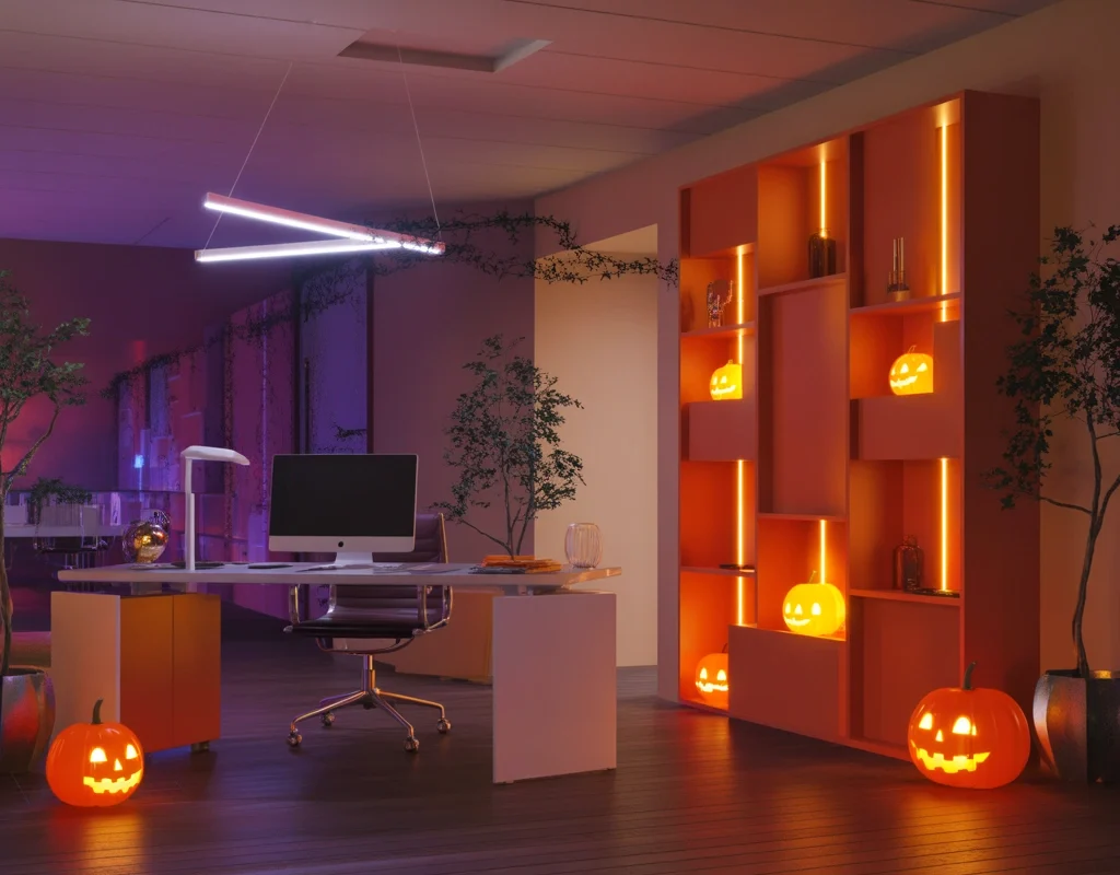 Create a Halloween Lighting Theme for the Office