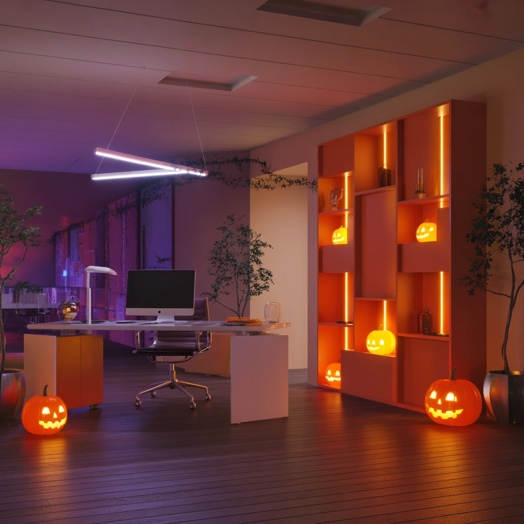 Create a Halloween Lighting Theme for the Office
