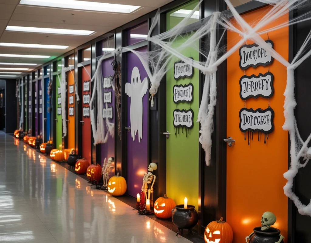 Create a Halloween Themed Office Door Competition