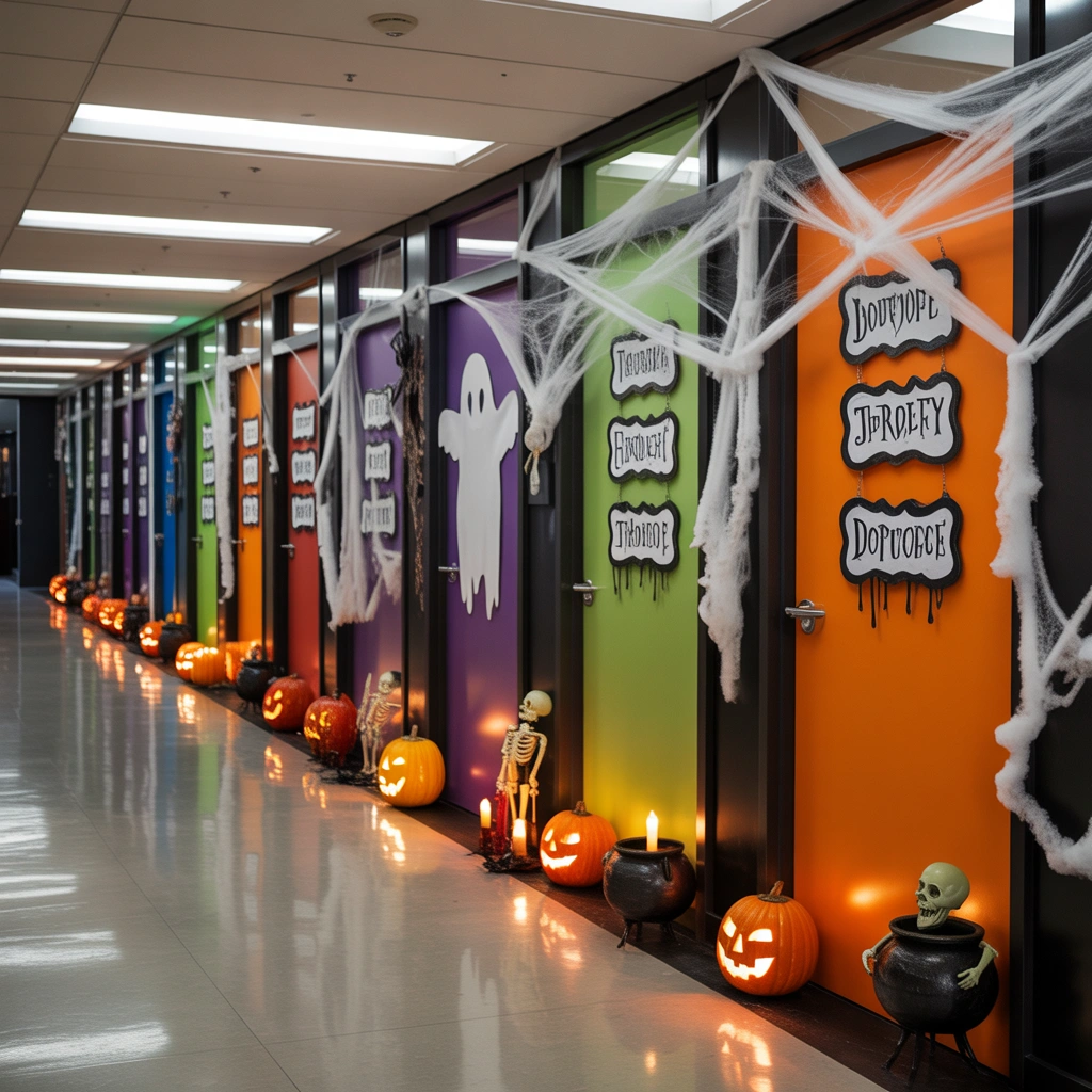 Create a Halloween Themed Office Door Competition