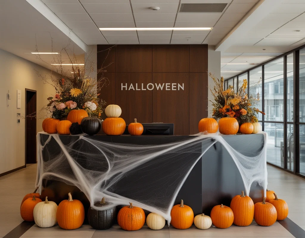 Create a Halloween Themed Reception Area