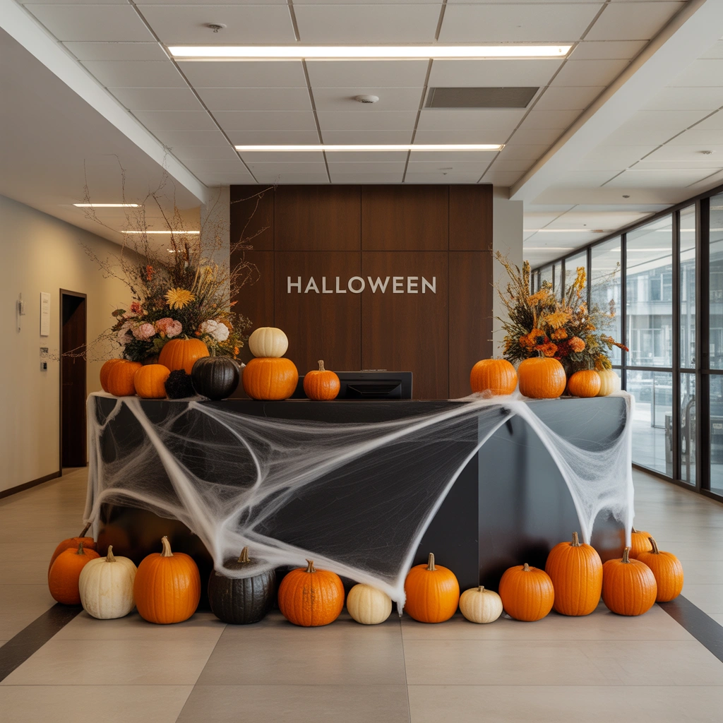 Create a Halloween Themed Reception Area
