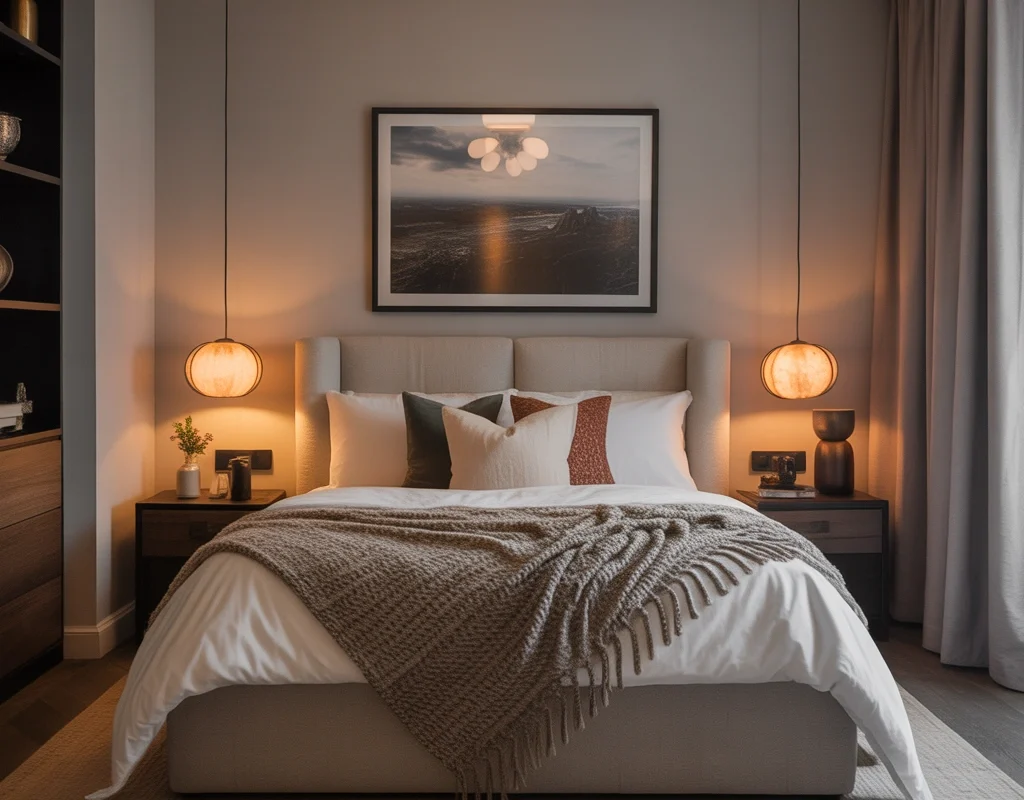 Create a Hotel Inspired Studio Bedroom with Layered Textures