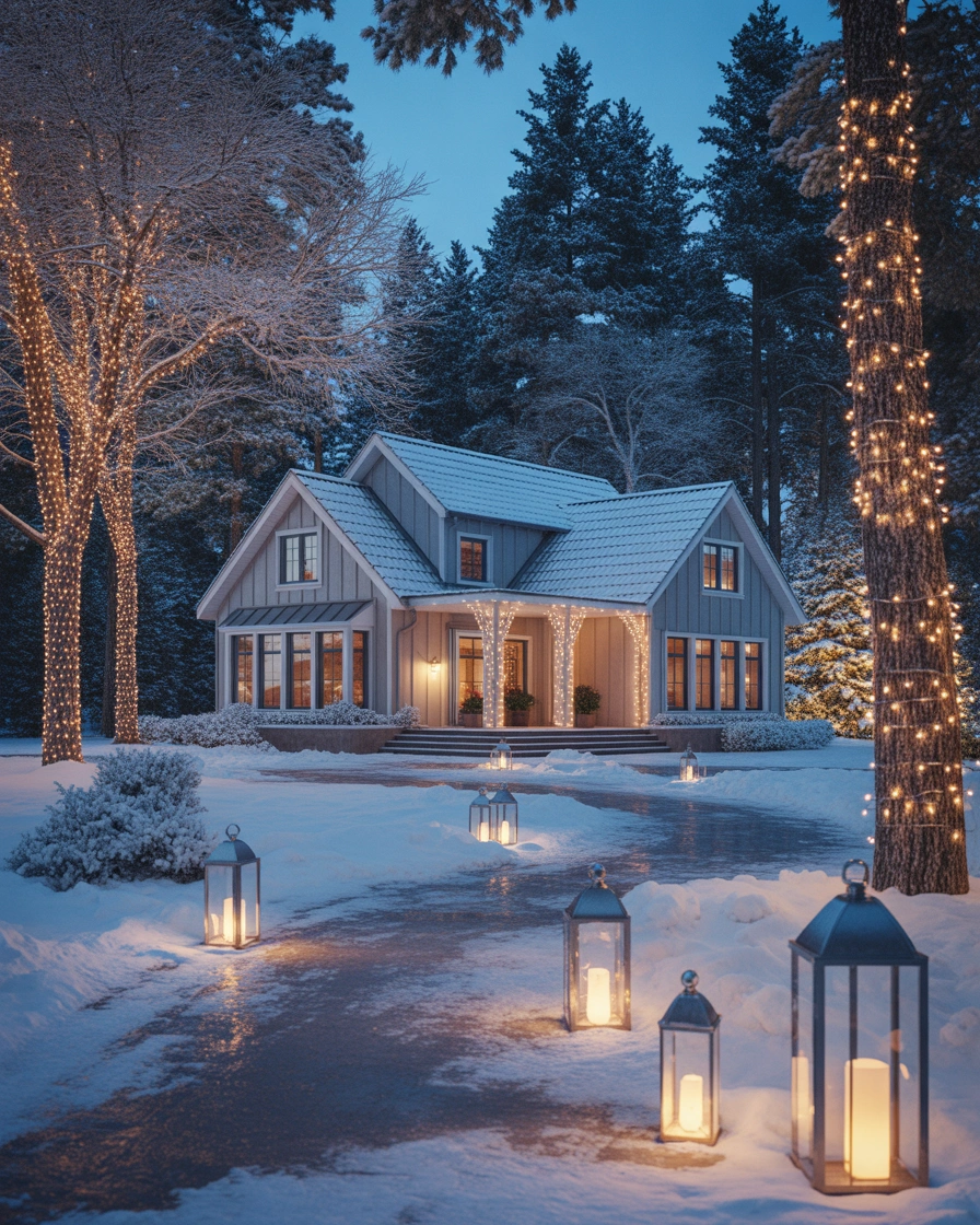 Create a Magical Outdoor Winter Lighting Display