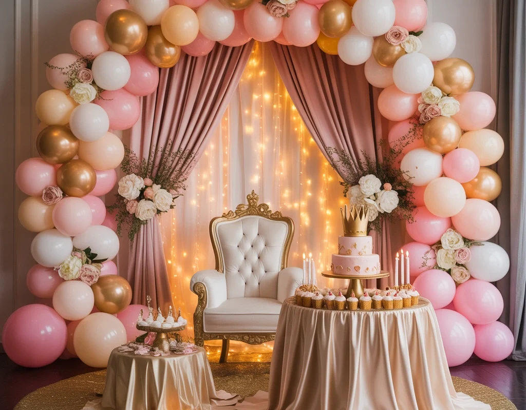Create a Magical Princess Birthday Theme at Home