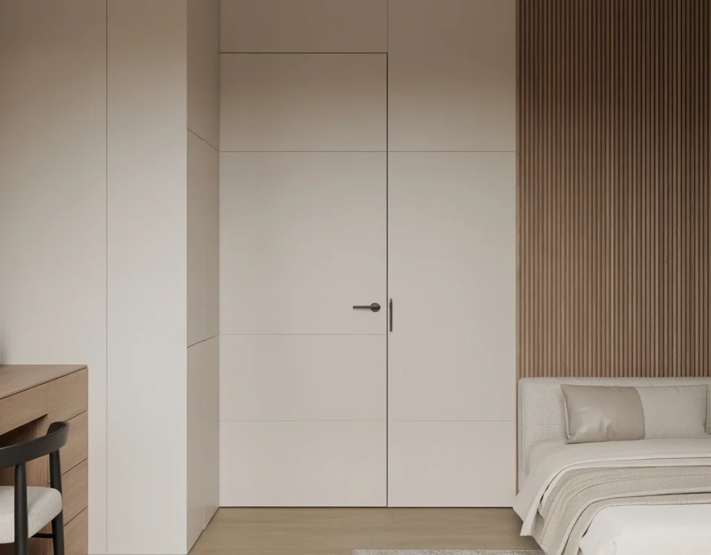 Create a Minimalist Bedroom Door With Simple Modern Details