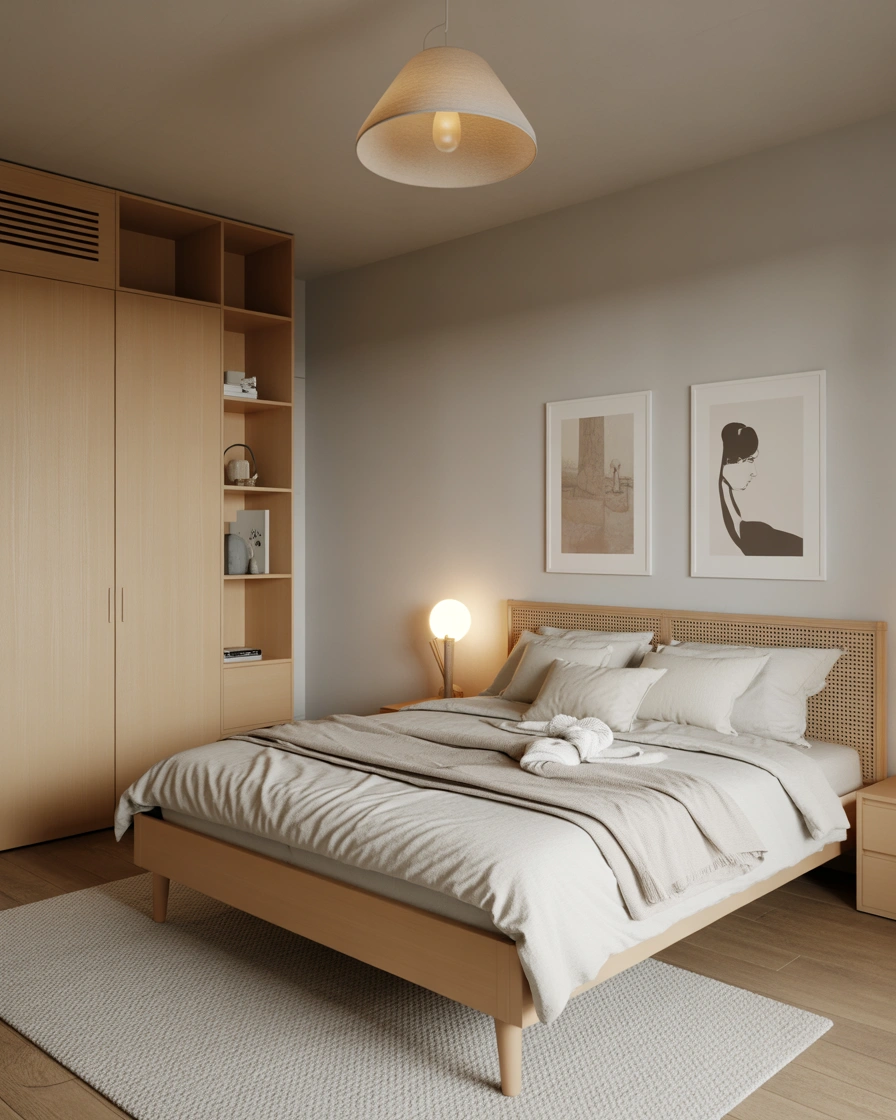 Create a Minimalist Bedroom With a Clean and Peaceful Feel