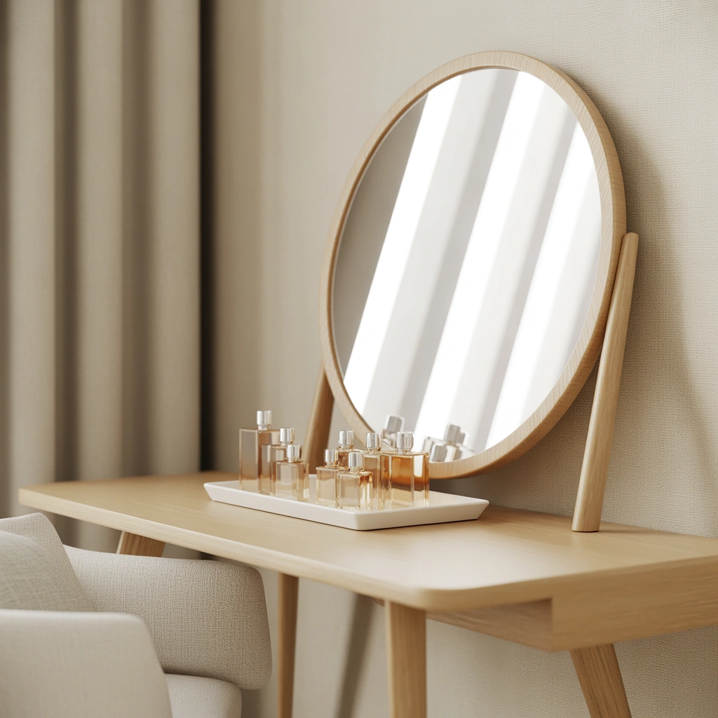 Create a Minimalist Dressing Table With Clean and Simple Decor